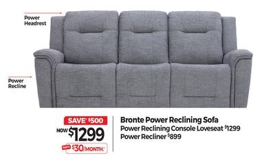 Bronte Power Reclining Sofa