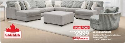 Cecilia Sectional
