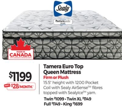 Tamera Euro Top Queen Mattress