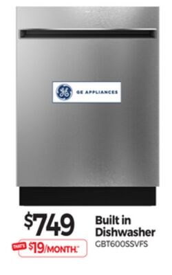 Built in Dishwasher