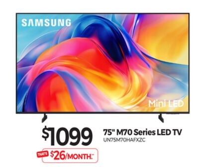 75" M70 Series LED TV