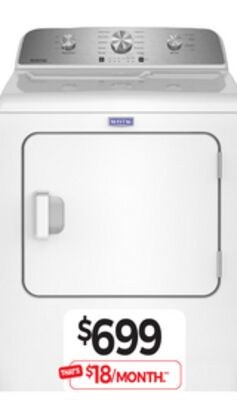 Maytag 7.0 Cu. Ft. Electric Dryer