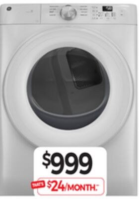 7.8 Cu Ft. Front Load Dryer