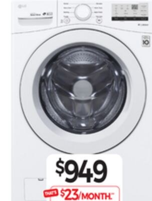 5.2 Cu.Ft. Front Load Washer