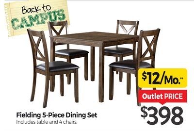 Fielding 5-Piece Dining Set