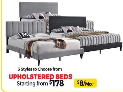 UPHOLSTERED BEDS