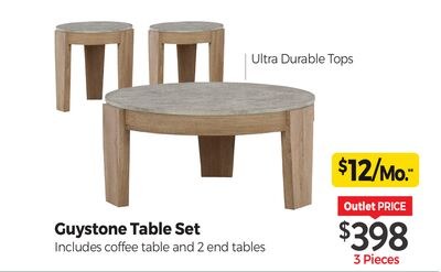 Guystone Table Set