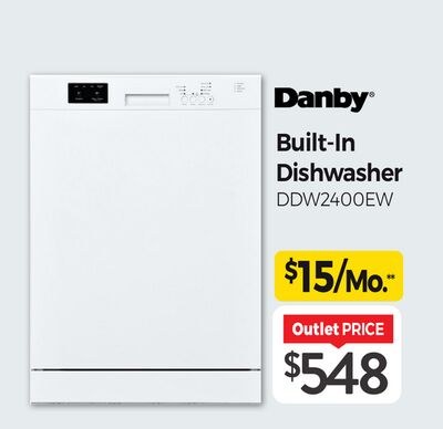 Danby Built-In Dishwasher