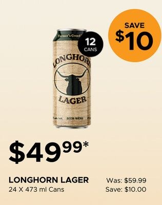 LONGHORN LAGER