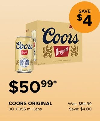 COORS ORIGINAL