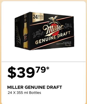 MILLER GENUINE DRAFT