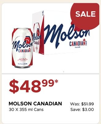 MOLSON CANADIAN