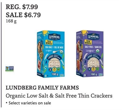 LUNDBERG FAMILY FARMS Organic Low Salt & Salt F…
