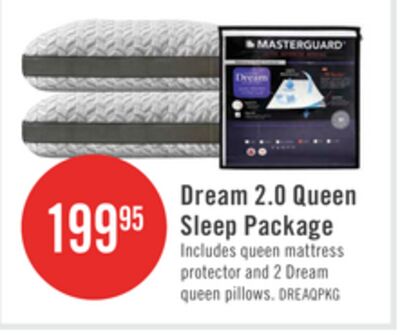 Masterguard® Dream™ Queen Mattress Protector wi…