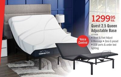Quest 2.5 Queen Adjustable Base