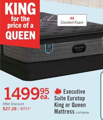 Beautyrest Black Hotel Executive Suite Eurotop …