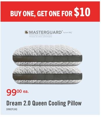 Masterguard® Dream 2.0 Cooling Queen Pillow