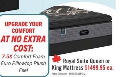 Royal Suite Queen or King Mattress