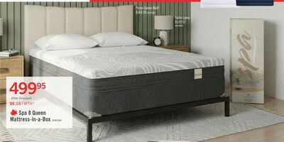 Springwall Spa 8 Firm Smooth Top Queen Mattress…