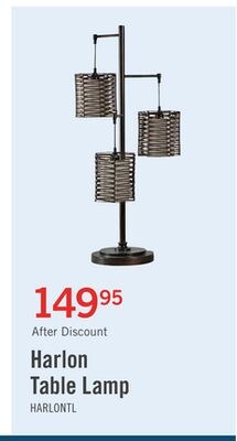 Harlon 37.5" Antiqued-Bronze with Rattan Shades…