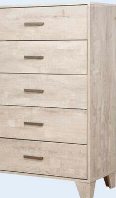 Arbor Bedroom Chest of Drawers, 5-Drawer, 31.5"…