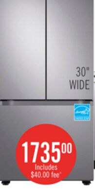 Samsung 30" 22.1 Cu. Ft. French-Door Refrigerat…