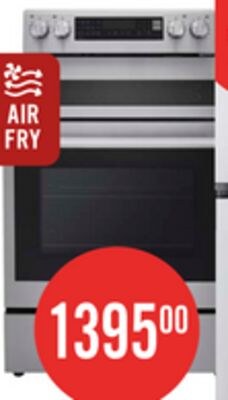 LG 6.3 Cu. Ft. Smart Electric Range with Air Fr…