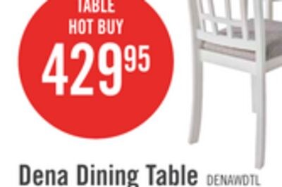 Dena Dining Table with 42-60"W Extension, Round…
