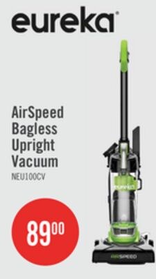 Eureka AirSpeed Bagless Upright Vacuum - NEU100C
