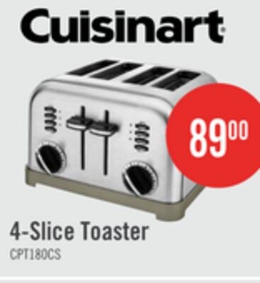 Cuisinart 4-Slice Toaster - CPT-180C