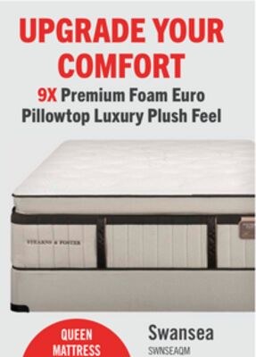 Stearns & Foster® Swansea Luxury Euro Pillowtop…