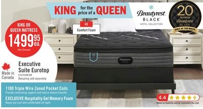 Beautyrest Black Hotel Executive Suite Eurotop …