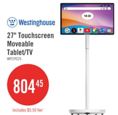 Westinghouse 27" Rolling Tablet – WP27FC2500