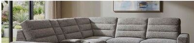 Shaquille O'Neal Home Prestige 6-Piece Sectiona…