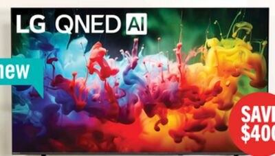 LG 75" QNED75B Mini-LED 4K Smart webOS TV (75QN…