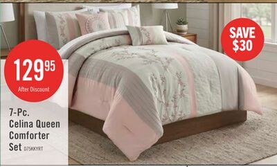 Celina 7-Piece Queen Comforter Set