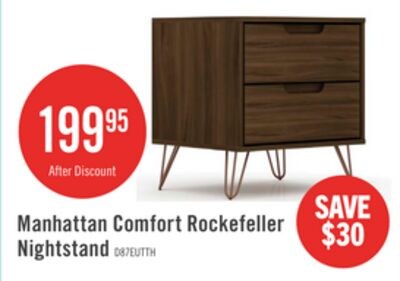 Manhattan Comfort Rockefeller Mid-Century Moder…