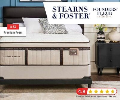 Stearns & Foster® Middlesbrough Luxury Eurotop …
