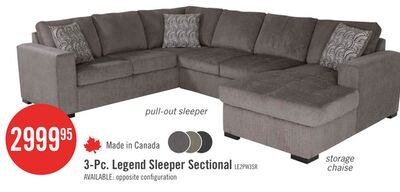 Made in Canada Legend 3-Piece Right-Facing Chen…