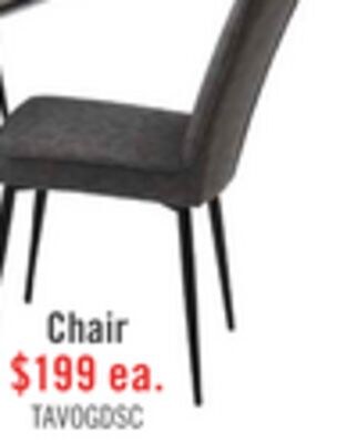 Tavo Dining Chair with Microfibre Polyester Fab…