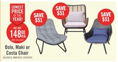 Oslo Outdoor Patio Lounger Chair - Hand-Woven R…