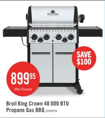 Broil King Crown 40 000 BTU Propane Gas BBQ