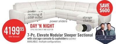 Scott Living Elevate Modular 7-Piece Right-Faci…