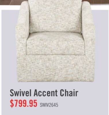 Made in Canada Sofa Lab Customizable Swivel 32"…