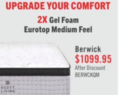 Scott Living Berwick ET Medium Queen Mattress