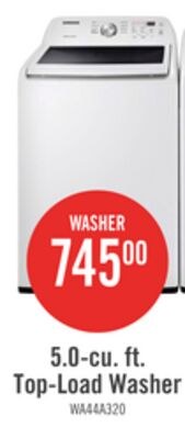 Samsung 5.1 Cu. Ft. Top-Load Washer - White - W…