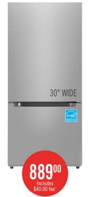 Midea 18.7 Cu. Ft. Bottom-Freezer Refrigerator …