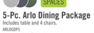 5-Pc. Arlo Dining Package