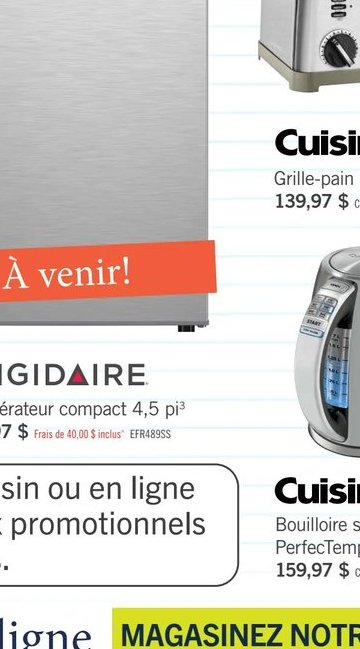 FRIGIDAIRE Réfrigérateur compact