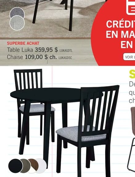 Chaise Luka